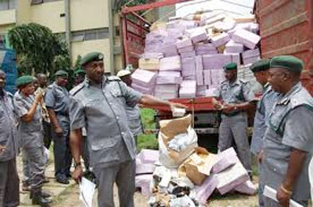 Image result for Nigerian Customs impounds Goods