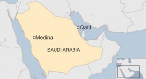 qatif saudi arabia map