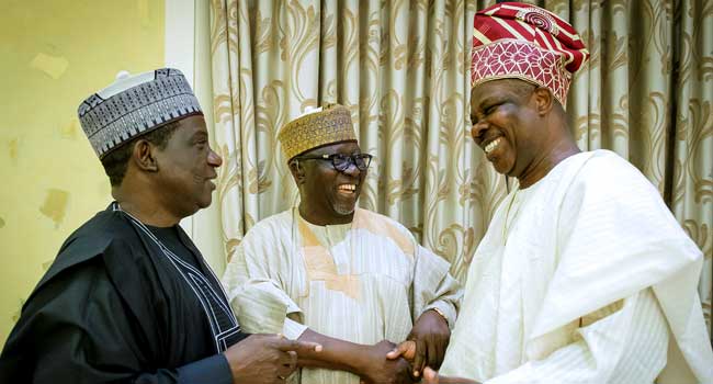 Buhari Osinbajo Meet With APC Governors Behind Closed Doors Channels