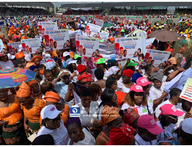 Photos Apc Women Hold Rally In Imo Channels Television