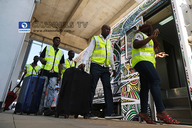 PHOTOS Abuja Kaduna Train Resumes With Low Passenger Turn Out