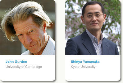 john gurdon and shinya yamanaka's experiments showed that