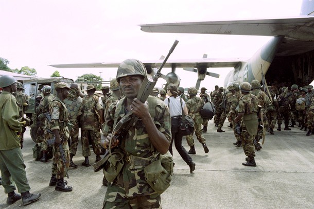 Nigerian Army Deploys 700 Officers To Liberia For Peacekeeping 