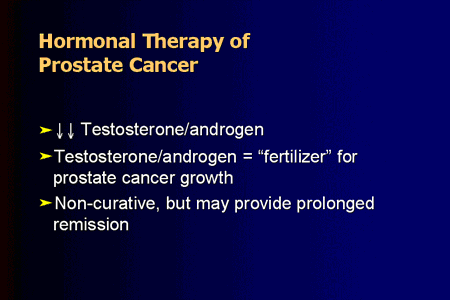 Prostate cancer hormonal therapy – Channels Television