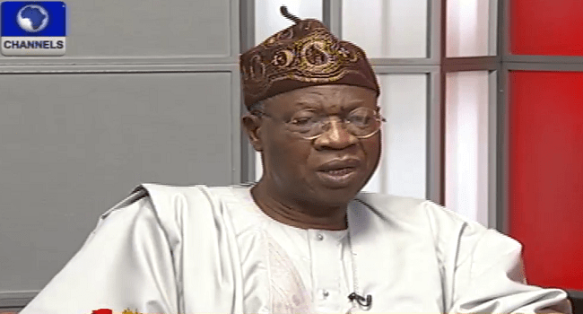 Buhari’s Certificate Matter Is Now ‘Dead And Buried’ – Lai Mohammed ...
