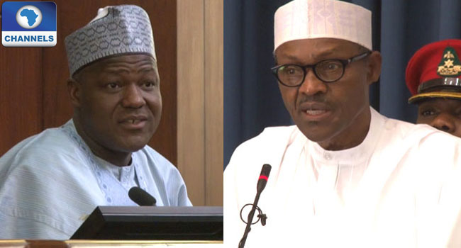 Dogara Acknowledges Buhari's Letter Of Resumption