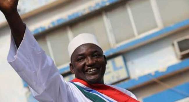 Adama Barrow Sworn-In As Gambian President – Channels Television