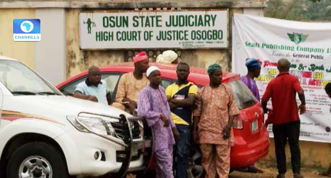 Osun NBA Protests Over Increased Filing Fees, Shuts Down Courts - CHANNELS TELEVISION