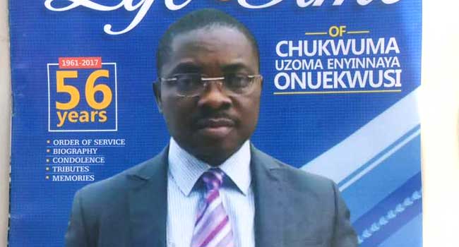 PHOTOS: Channels TV’s Chukwuma Onuekwusi Buried Amid Tributes ...