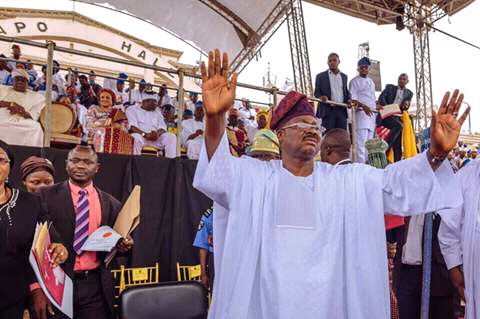 Ajimobi Installs 21 New Obas For Ibadan – Channels Television