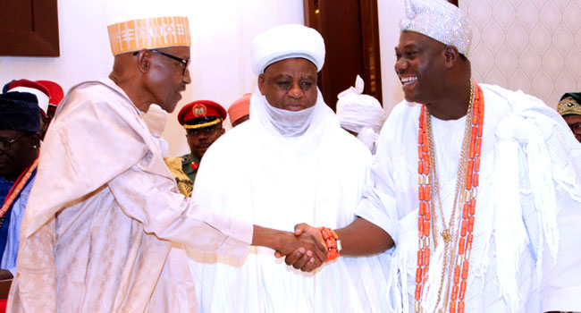 Buhari Meets With Traditional Rulers In Abuja – Channels Television