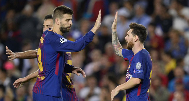 Messi Inspires Barcelona To 3 0 Victory Over Juventus Channels Television