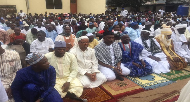 Photos Muslims Across Nigeria Observe Eid El Kabir Channels Television