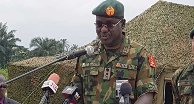 Army Will Never Do Anything To Harm Nigerians – Buratai – Channels ...