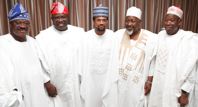 State Governors Storm Kano As Ajimobi’s Son Marries Ganduje’s Daughter ...