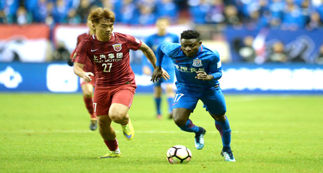 Obafemi Martins Nets Cracker As Shanghai Shenhua Win FA ...