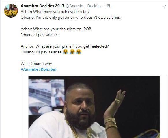 Hilarious Reactions Trail Anambra Debates – Channels Television