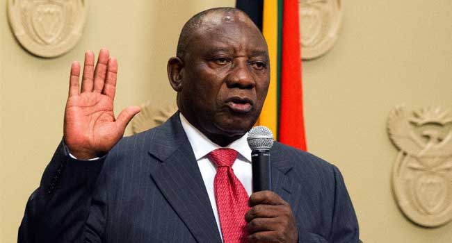 Ramaphosa Replaces Zuma As South African President