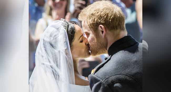 Prince Harry, Meghan Merkle Become Husband And Wife