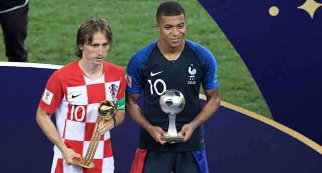 FIFA World Cup 2018: Luka Modric Wins Golden Ball, Mbappe Young