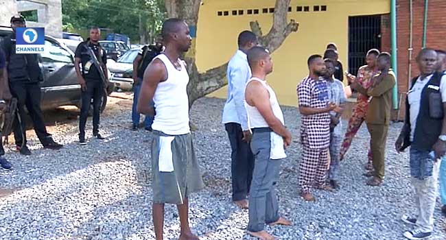 Police Parade Six Suspected Kidnappers In Ogun – Channels Television