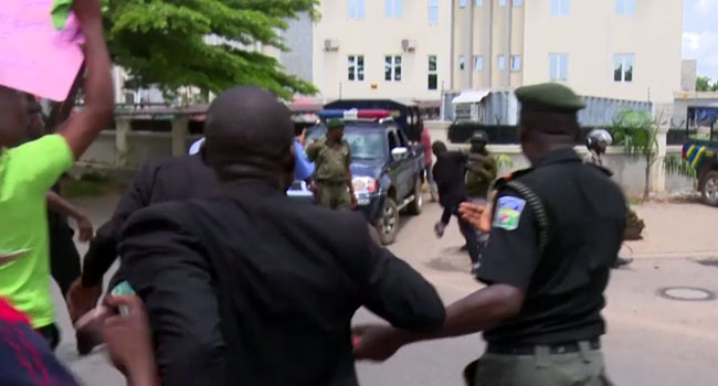 Confusion As Police, Peace Corps Clash In Abuja – Channels Television