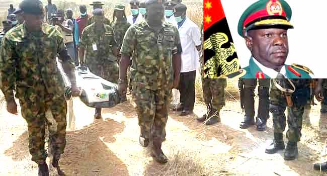 Nigerian army locates grave where missing general was buried