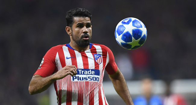 Costa Returns To Training Ahead Of Atletico, Barcelona Clash