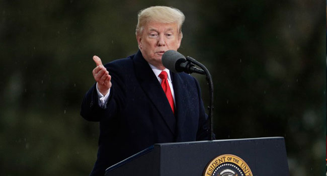 Trump Hails ‘Brave’ WWI Americans In Cemetery Visit – Channels Television