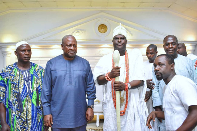 Ooni Receives Ghana’s Ex-President, Calls For African Unity – Channels ...