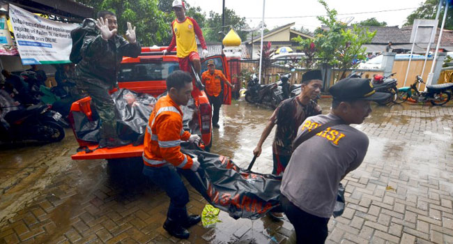 ‘Volcano’ Tsunami Kills At Least 168 In Indonesia – Channels Television