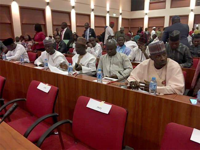 INEC Chairman, Others Attend NASS Public Hearing On Vote Buying ...