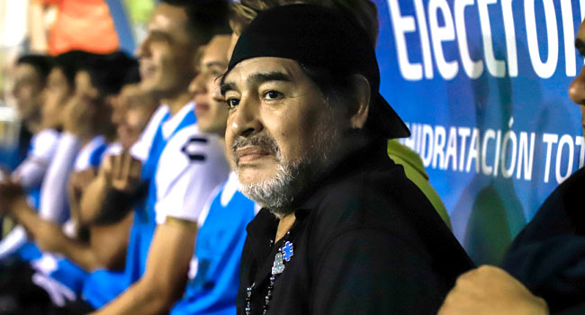 Download Maradona Mexican Club PNG