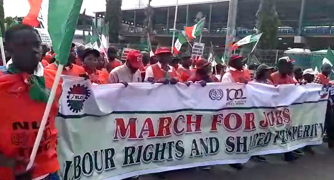 NLC, TUC 'March For Jobs' In Abuja