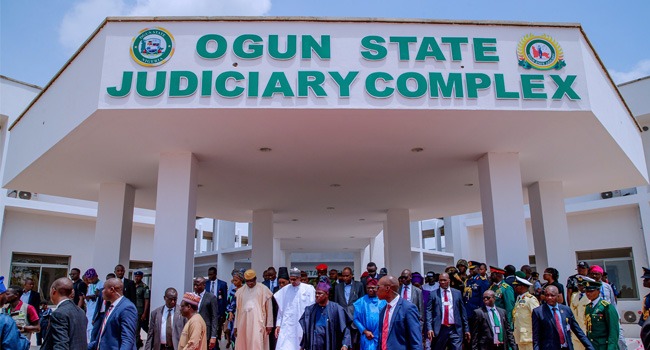 Buhari Commissions Ogun State Judicial Complex, Other Projects 