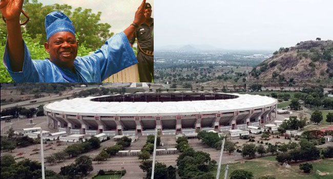 Image result for Buhari Renames National Stadium Abuja After MKO Abiola