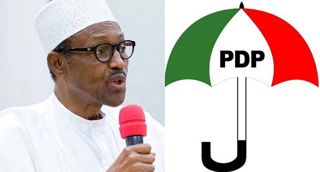 PDP Asks NASS To Investigate N26.7tn, $322m, N500bn Allegedly Looted By Buhari’s Administration