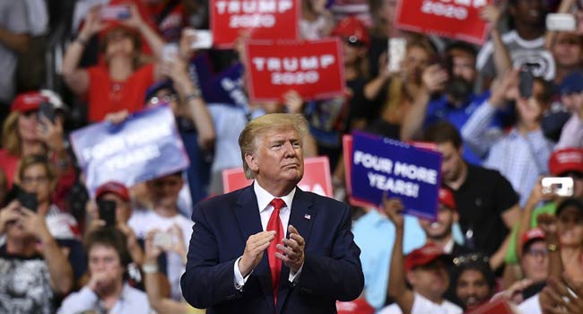 Trump Launches 2020 Bid With Vow To ‘Keep America Great’ – Channels ...