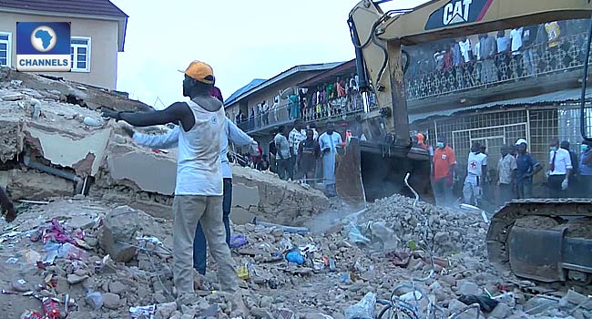 Nine Dead In Jos Building Collapse Rescue Operations Ongoing Channels Television