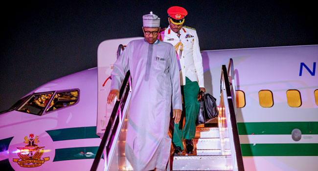 Image result for 74TH U.N. GENERAL ASSEMBLY PRESIDENT BUHARI ARRIVES NEW YORK