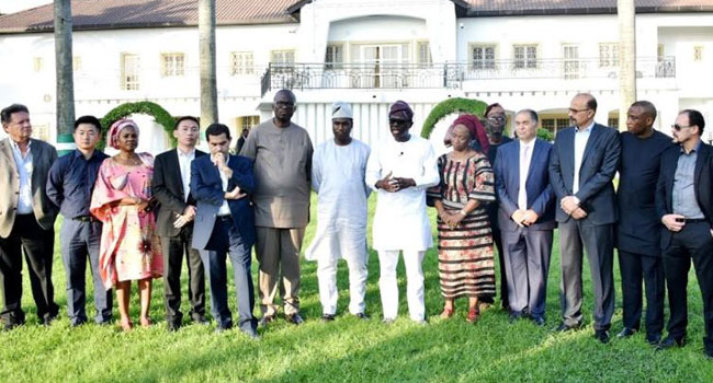 Image result for Gov Sanwo-Olu to embark road rehabilitation, meets with contractors