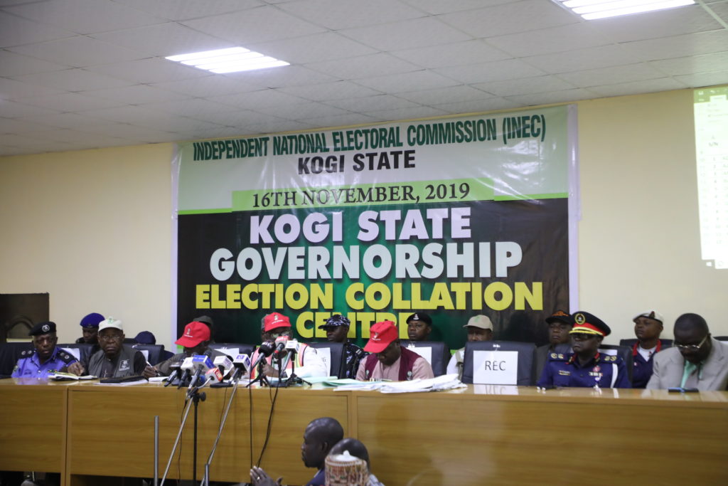 PHOTOS Collation Of Kogi Governorship Election Results Enters Day Two