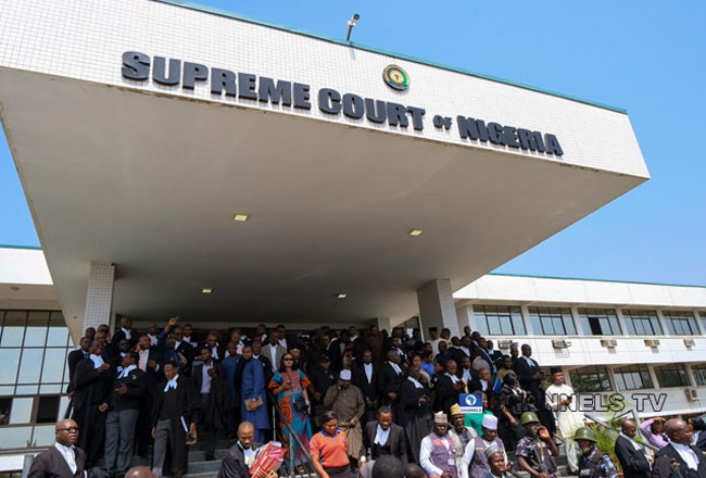 PHOTOS: Crowds Storm Supreme Court For Governorship Appeals Hearing