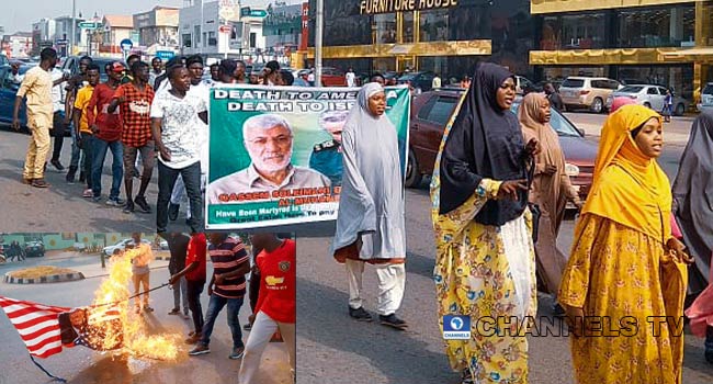 Image result for shiites protest in abuja