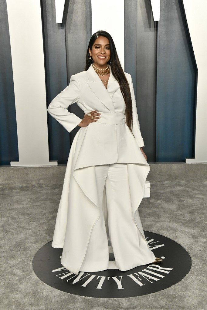 Lilly Singh attends the 2020 Vanity Fair Oscar Party Channels Television