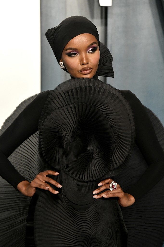 Halima Aden attends the 2020 Vanity Fair Oscar Party – Channels Television