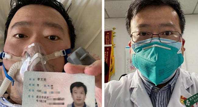 Li Wenliang, a 34-year-old doctor working in Wuhan, warned others about the virus before it became global knowledge. Photo Credit: Global Times