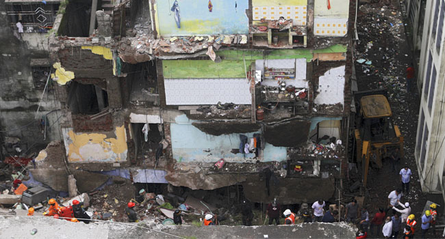 Death Toll In India Building Collapse Jumps To 39 – Channels Television