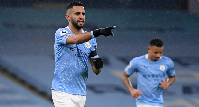 RIYAD MAHREZ SCORES A BRACE FOR CITY!