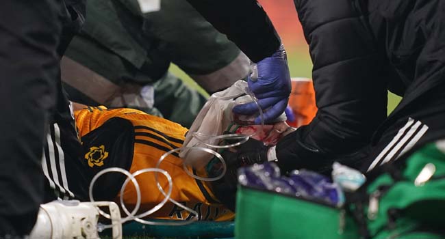 Wolves' Jimenez Hospitalised After Nasty Clash Of Heads ...